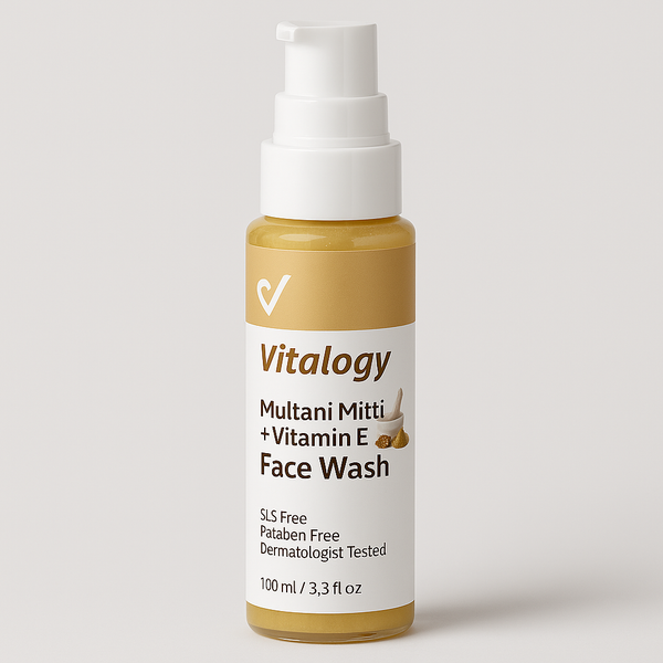 Multani Mitti + Vitamin E Face Wash