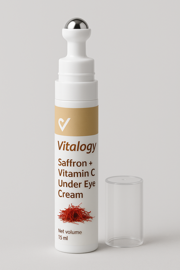 Saffron + Vitamin C Under Eye Cream