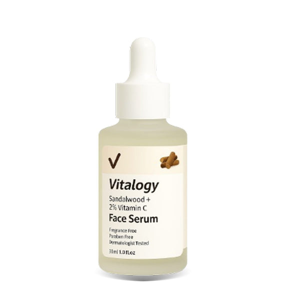 Sandalwood & 2% Vitamin C Face Serum