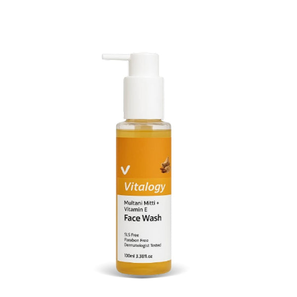 Multani Mitti & Vitamin E Face Wash