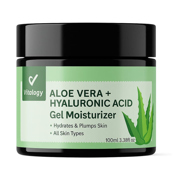 Vitalogy Aloe Vera + Hyaluronic Acid Gel Moisturizer (100ml)